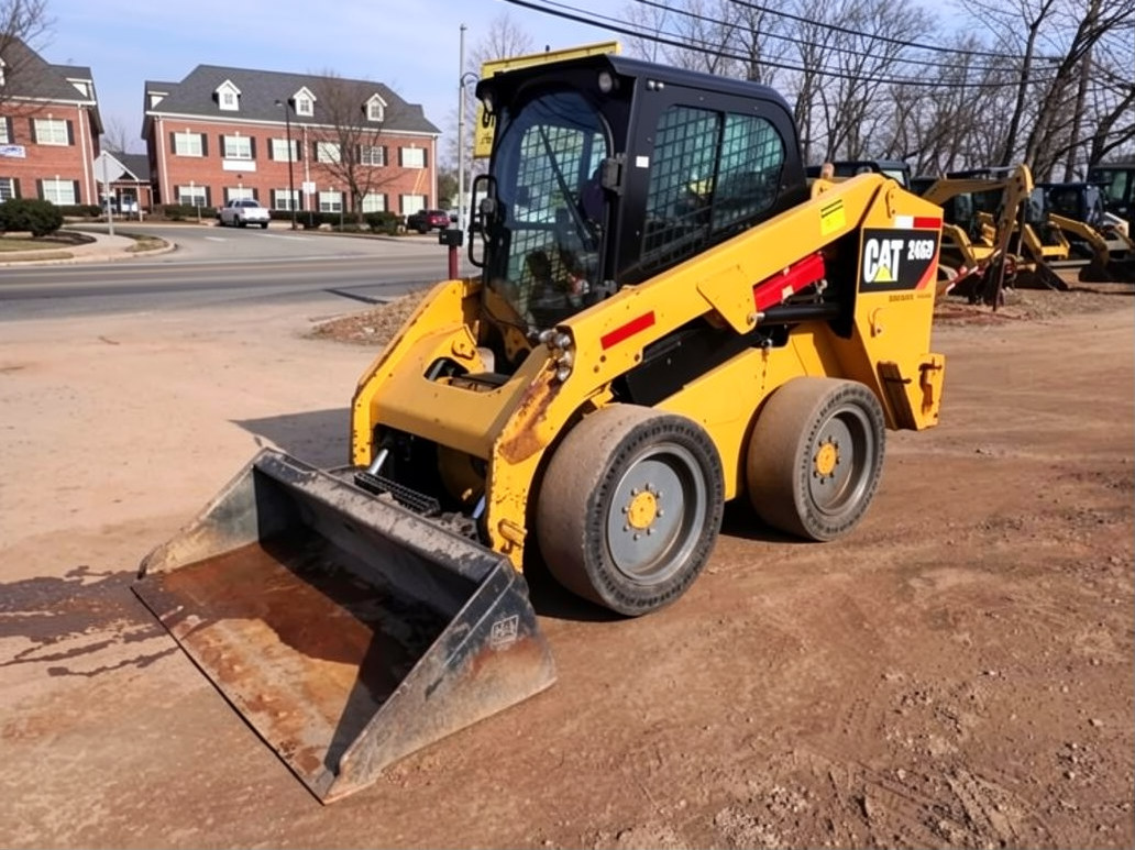 Minicargador Caterpillar 246D