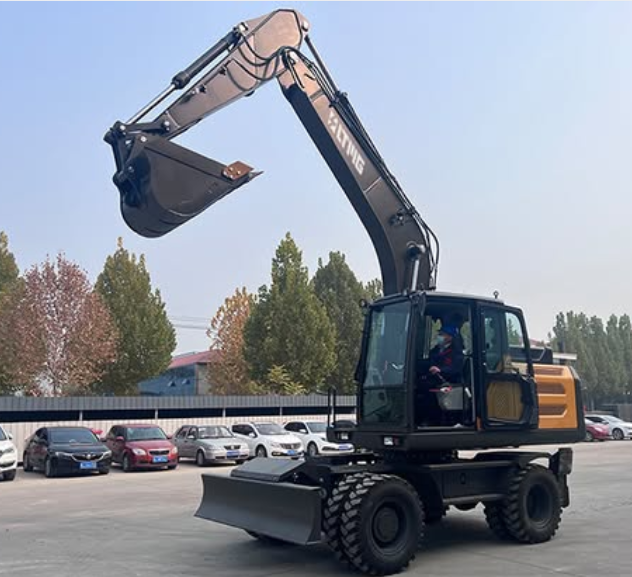 Excavadora a ruedas LTMG LWE210